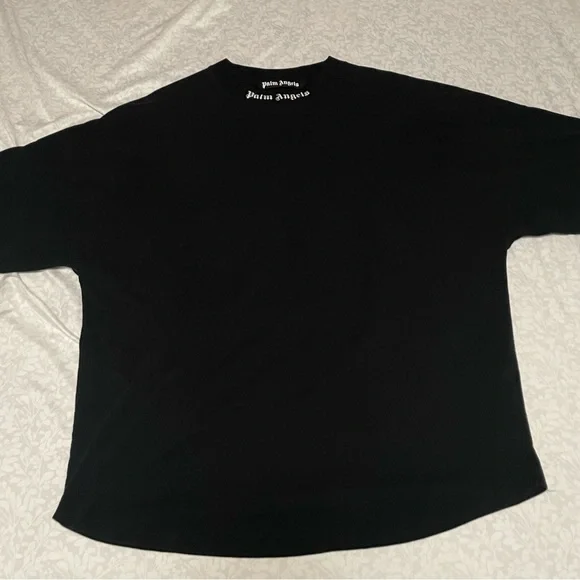 PALM ANGELS LOGO OVERSIZED T SHIRT
